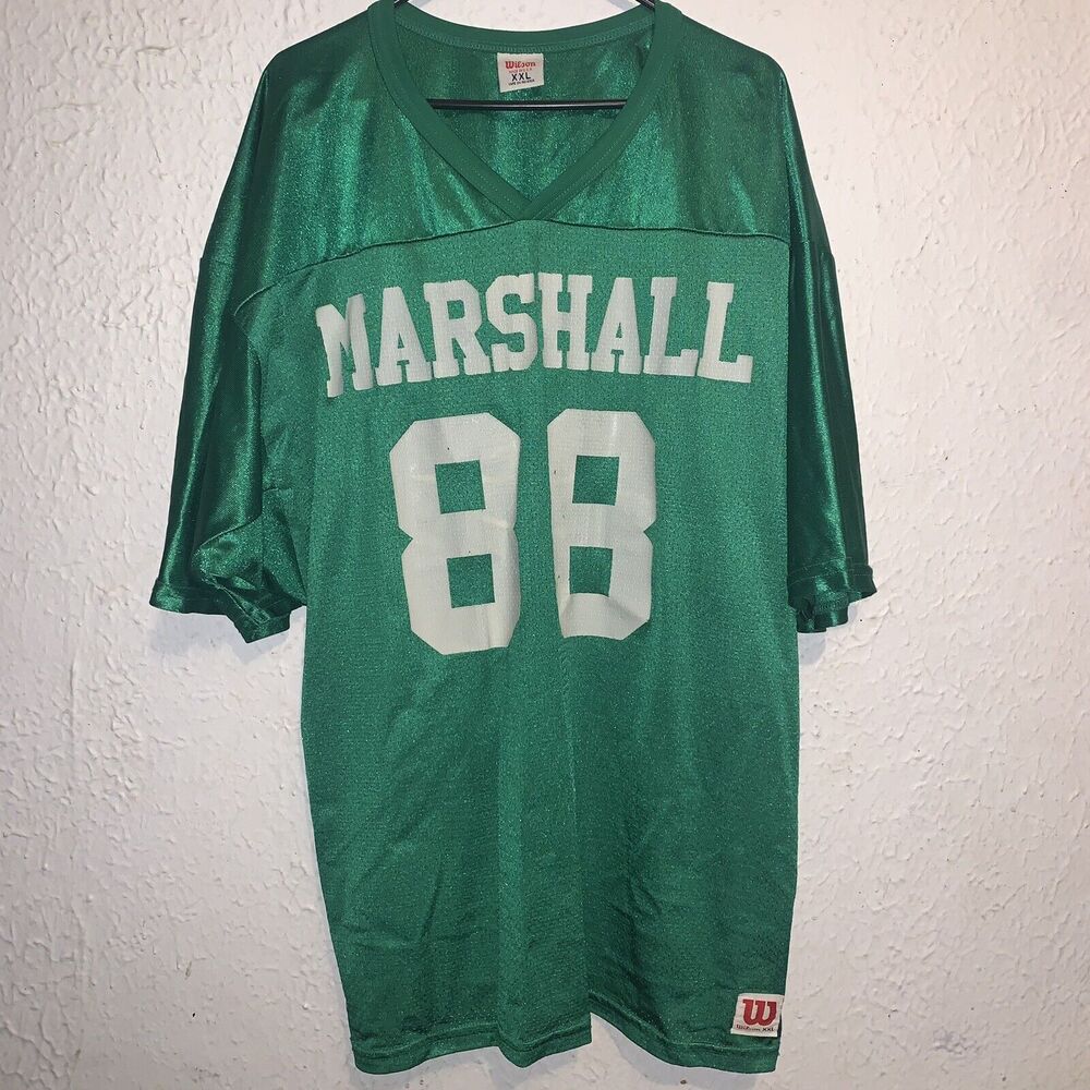 Vintage 1996 Marshall University Thundering Herd Randy Moss #88 Wilson Jersey